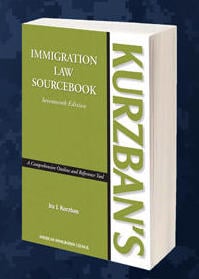 Immigration Law Sourcebook | Kurzban's | Ira J. Kurzban