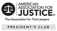American Association For Justice | The Association for Trial Lawyers | President's Club